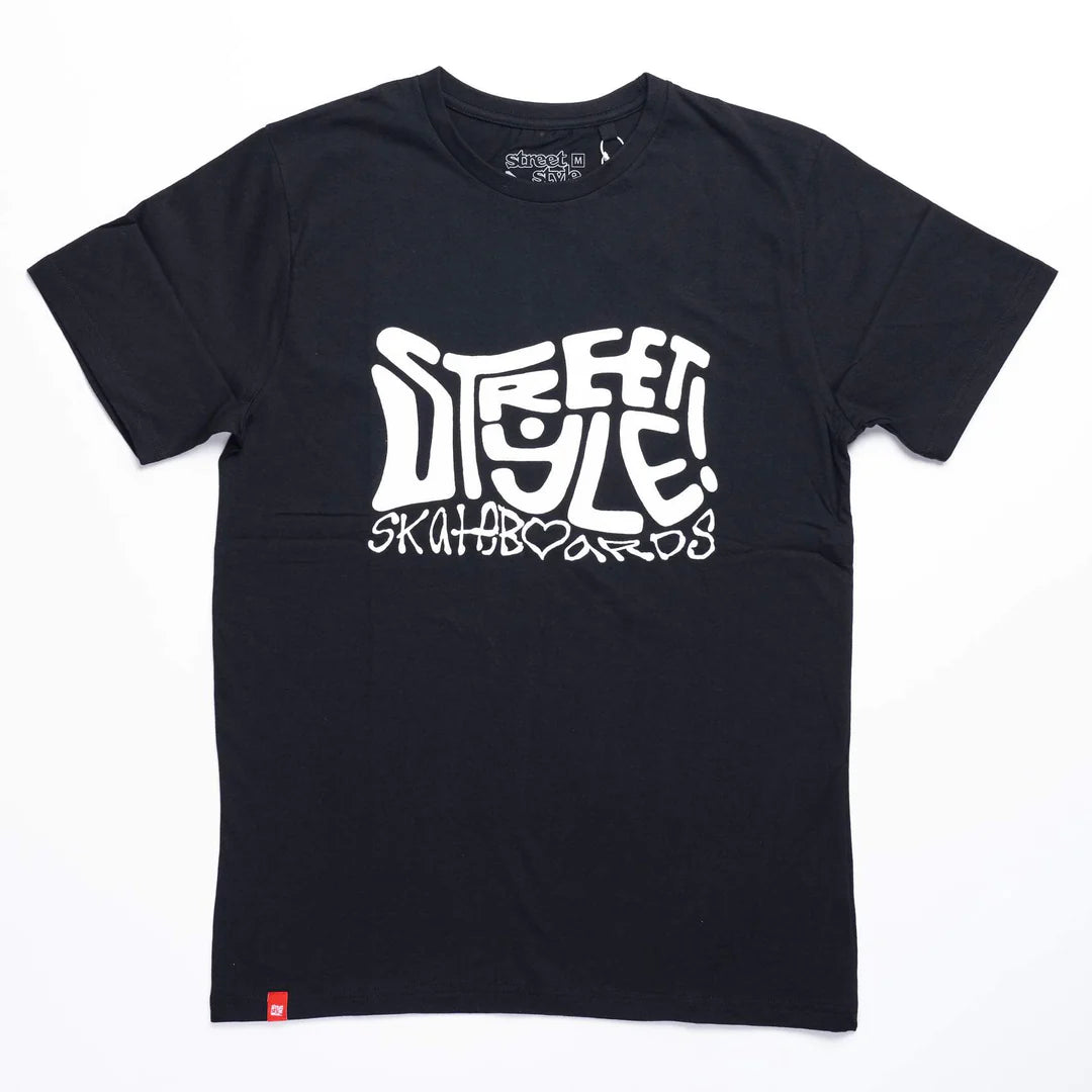 Street Style HIPPIE SS T-SHIRTS - Black