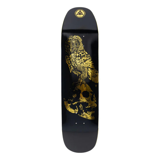 Welcome Skateboards Bird Brain "Son Of Moontrimmer" 8,25" black/gold foil