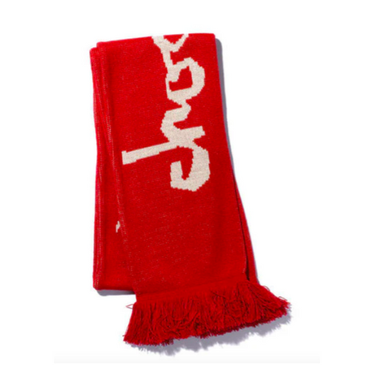 Chocolate scarf "20 year" Red