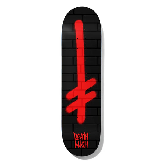 Deathwish "Gang Logo Bricks" black/red 8"