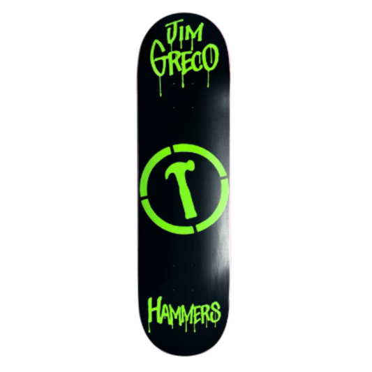 Hammers Skateboards "Greco Hammer logo" deck 8.25