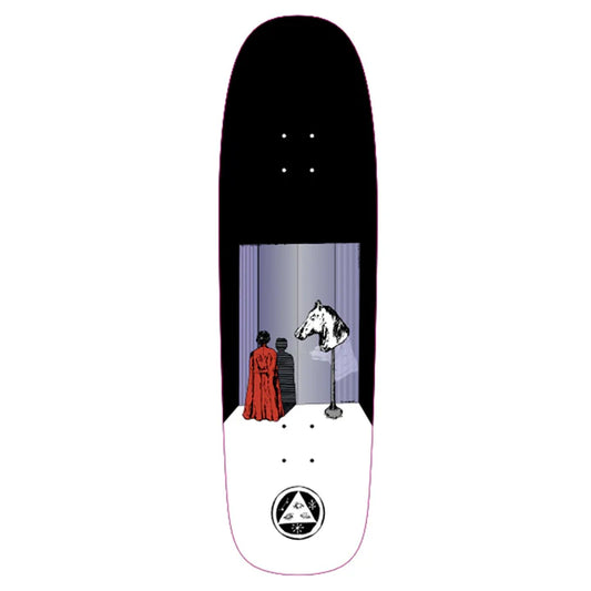 Welcome Skateboards Haunted Horse "Golem" 9,25" Black/White