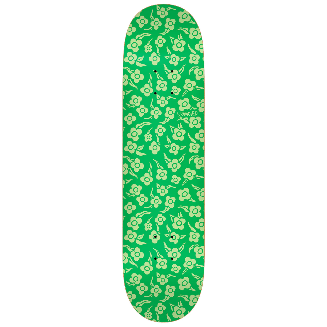 Krooked Skateboarding  PP "FLOWERS" 8,38"