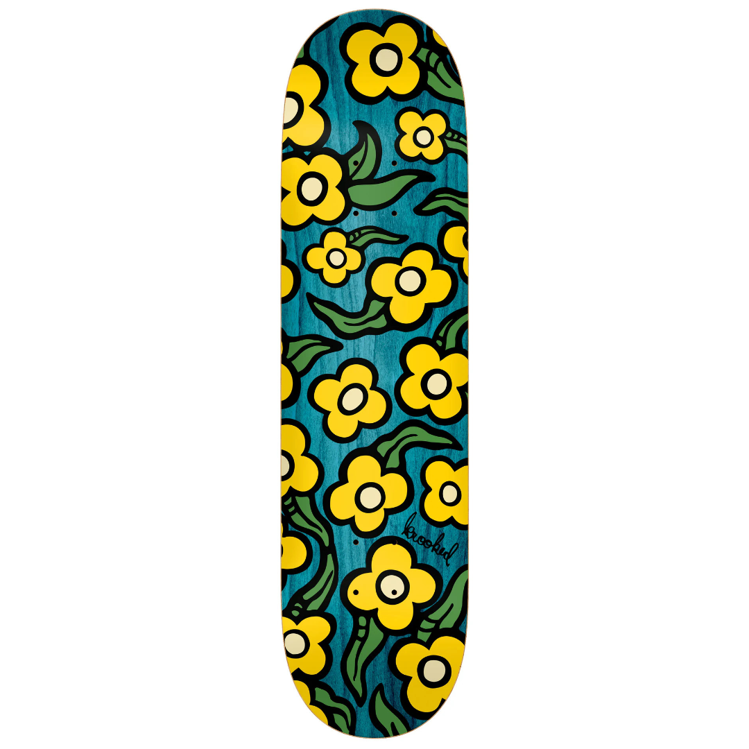 Krooked Skateboarding "WILDSTYLE FLOWERS" 7,75"