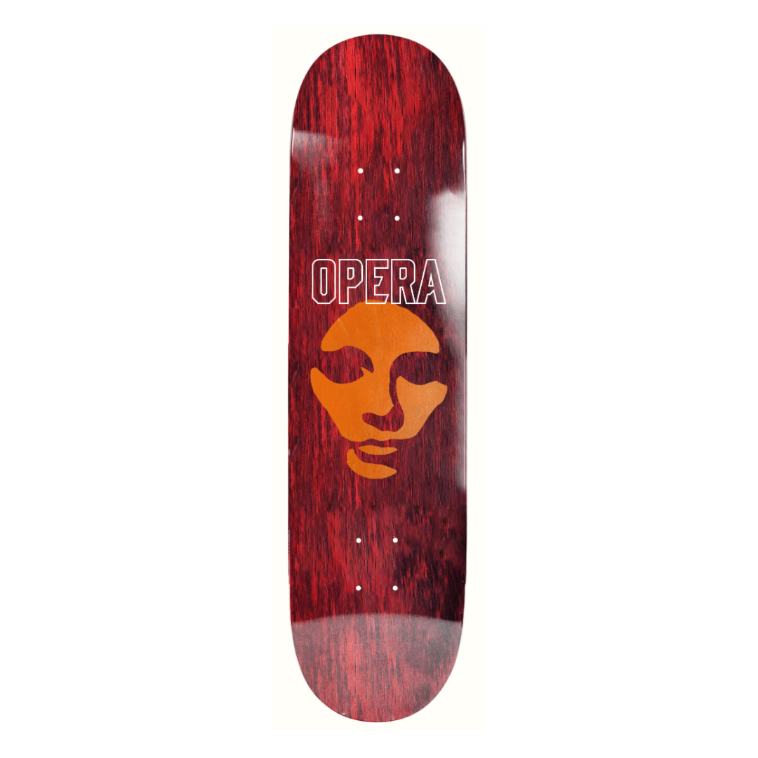 Opera "Die Cut Mask" 8.5" red