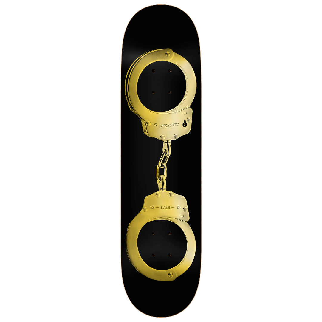 Real Skateboards BUSENITZ "GOLD CUFFS" 8,5"