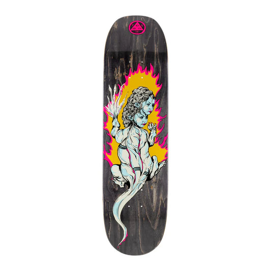 Welcome Skateboards Komodo Queen "Moontrimmer 2.0" 8,5" black stain