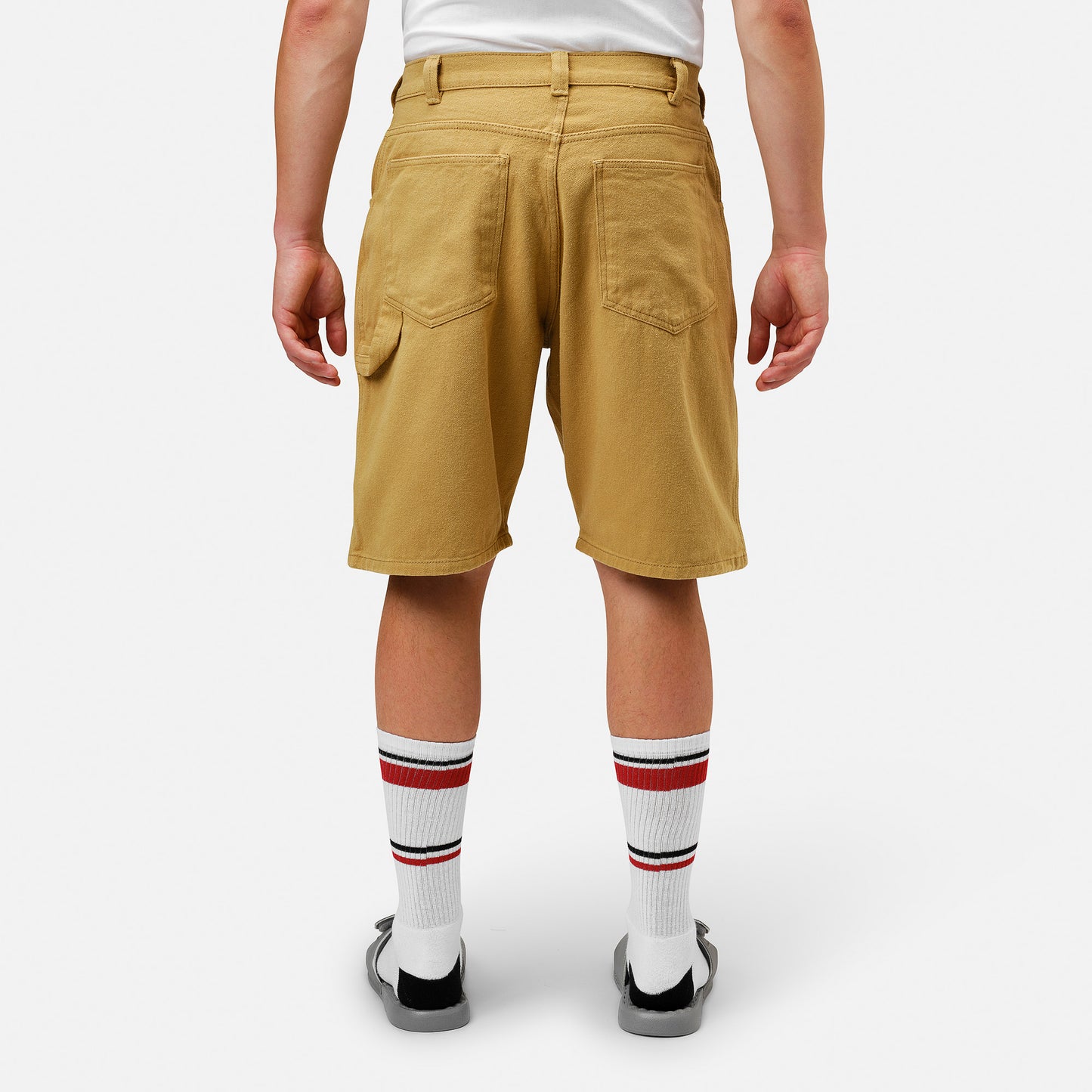 PACOS TACOS BAGGY SHORTS - Khaki