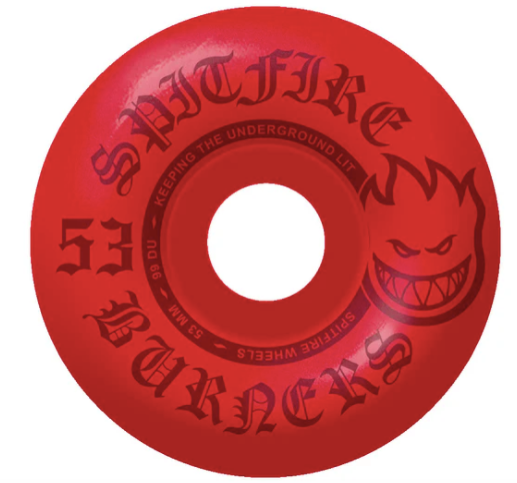 Spitfire Wheels "BURNERS 99DU" COLORED