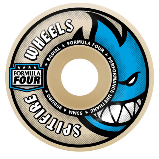 Spitfire Wheels FORMULA FOUR "RADIALS 99DU"