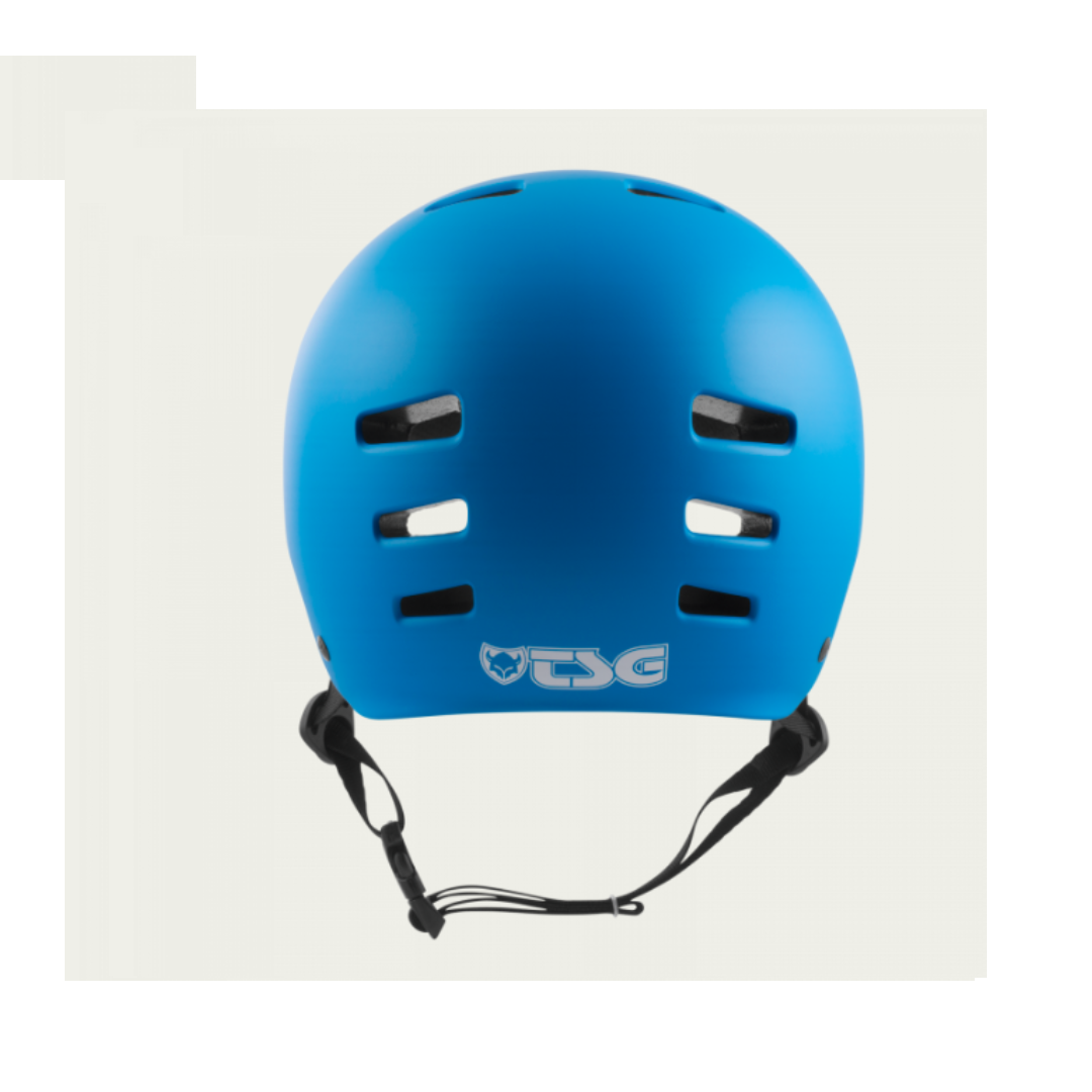 TSG Evolution solid helmet Satin DK Cyan