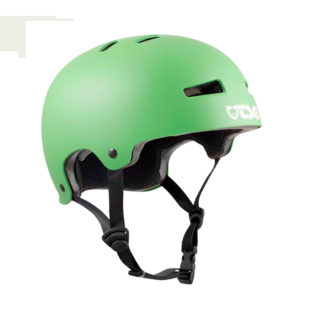 TSG Evolution solid helmet Satin Lime Green