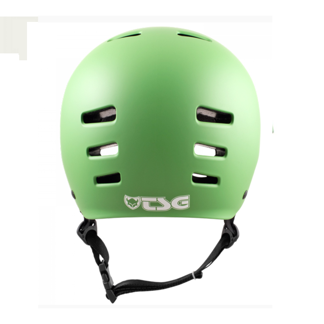 TSG Evolution solid helmet Satin Lime Green