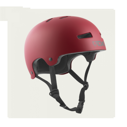 TSG Evolution solid helmet Satin Oxblood