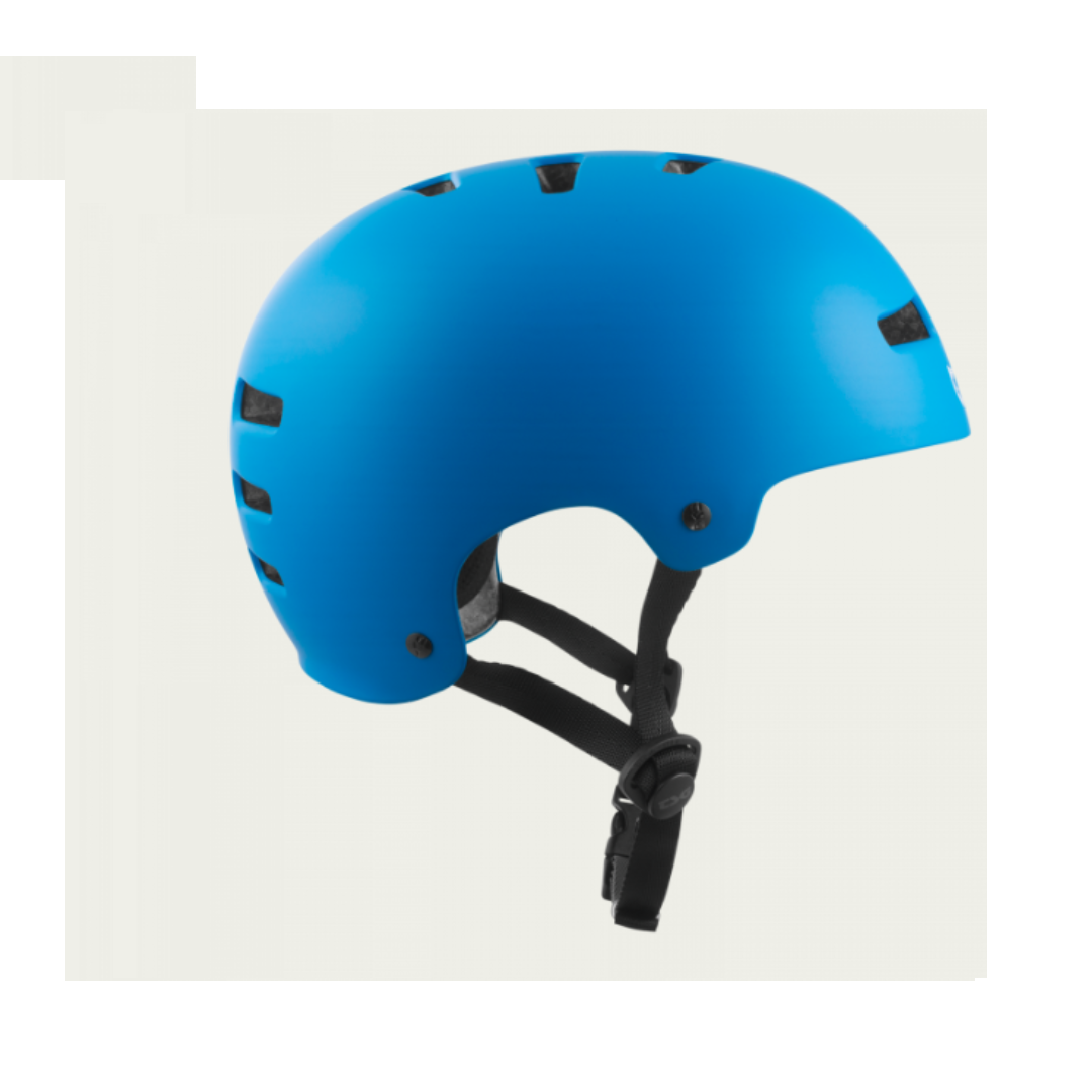 TSG Evolution solid helmet Satin DK Cyan