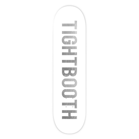 Tightbooth Skateboards Team "Logo" white 8,"