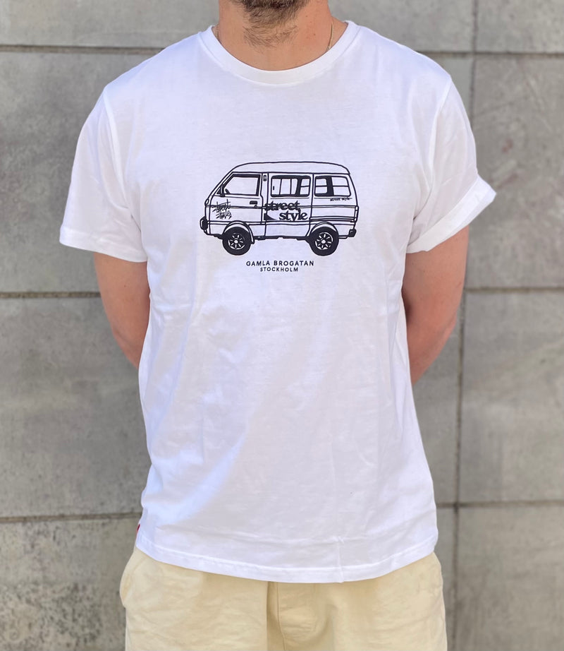 Street Style The Van SS T-Shirt White